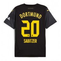 Maglia Calcio Borussia Dortmund Marcel Sabitzer #20 Seconda Divisa 2024-25 Manica Corta